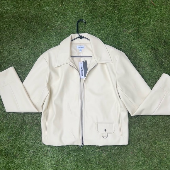 Steve Madden Leather Jacket - Picture 2 of 6